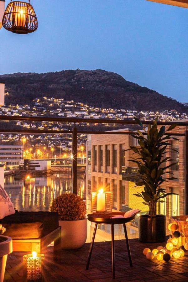 Modern Apartment - Amazing Terrace And Fjord View, Close To City Center Bergen Exterior foto